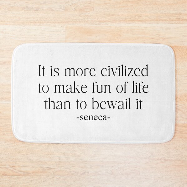 Item preview, It is more civilized to make fun of life than to bewail it designed and sold by Meropis.