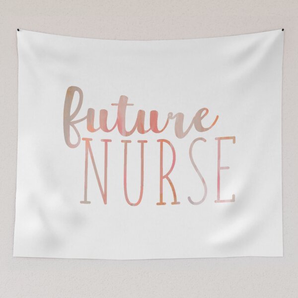 Item preview, Peach Marbled Future Nurse designed and sold by annmariestowe.