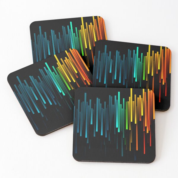 Item preview, Vertical Colorful Lines designed and sold by DesignArtique.