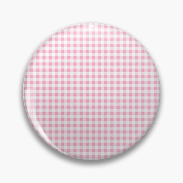 Item preview, Pink plaid gingham checkered pattern  designed and sold by Inktown.