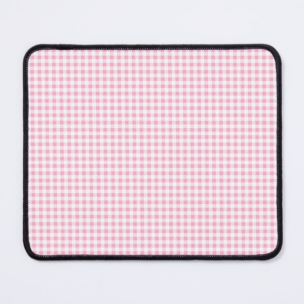 Item preview, Pink plaid gingham checkered pattern  designed and sold by Inktown.