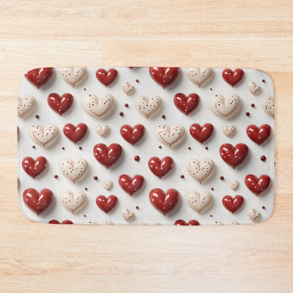 Item preview, Red and White Candy Hearts designed and sold by Glenn Slingsby.