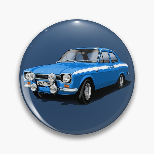 Artikelvorschau, Mk 1 Ford Escort Mexico in Dunkelblau entworfen und verkauft von candc-retro.