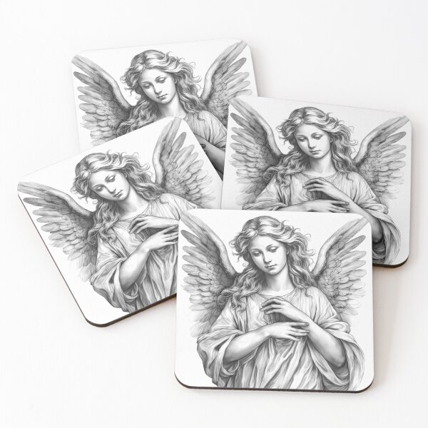 Item preview, Praying angel, angel with wings designed and sold by Tomioka-Art.