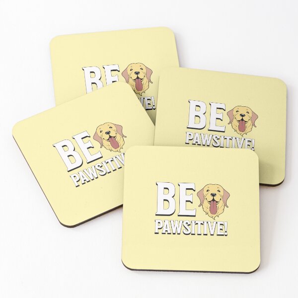 Item preview, Be Pawsitive! Motivational Dog designed and sold by PMCreative.