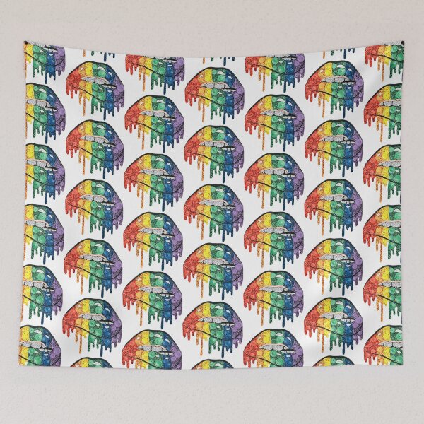 Item preview, Quilled Rainbow Lips designed and sold by BazingaCrafts.