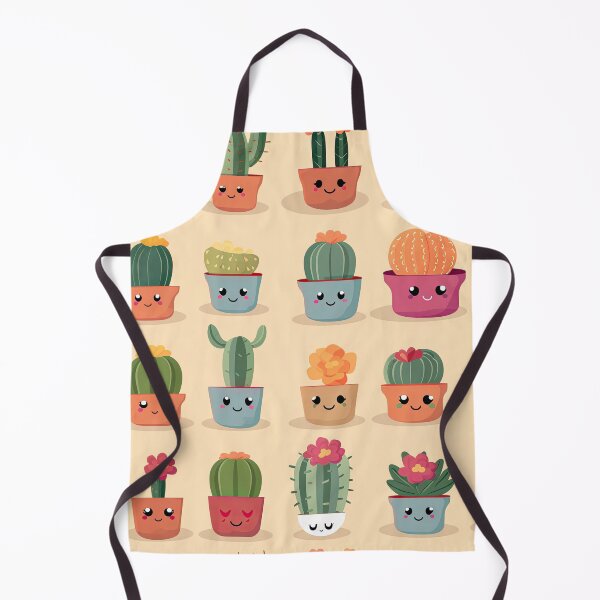 Item preview, Cute Cactus - Kawaii Cute Succulent Cacti Pattern designed and sold by AeonAcademy.