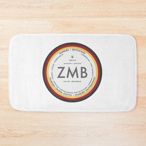 Item preview, Hamburg Hbf (ZMB) Train Terminal Emblem designed and sold by we-rove.