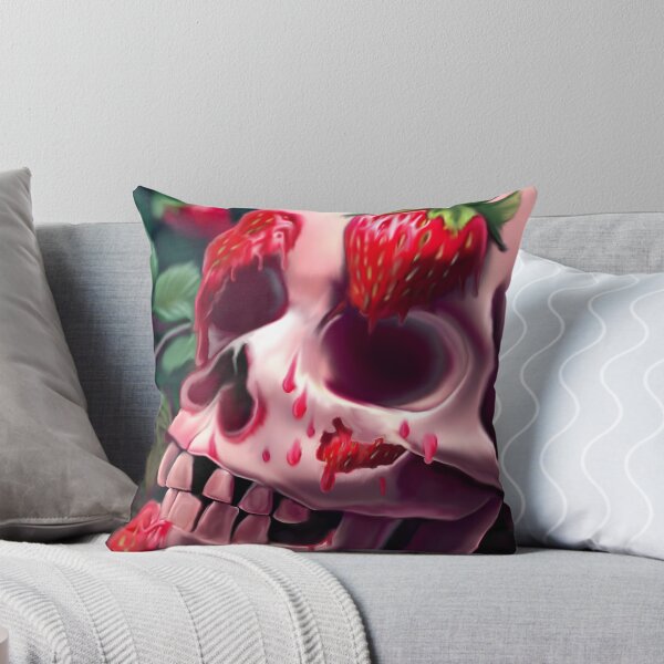 Item preview, Strawberry skull designed and sold by NAOMIS-HEXES.