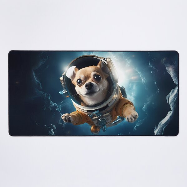 Item preview, A chihuahua in space designed and sold by the99thstudio.