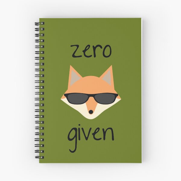 Item preview, Zero Fox Given designed and sold by Going4Ward.