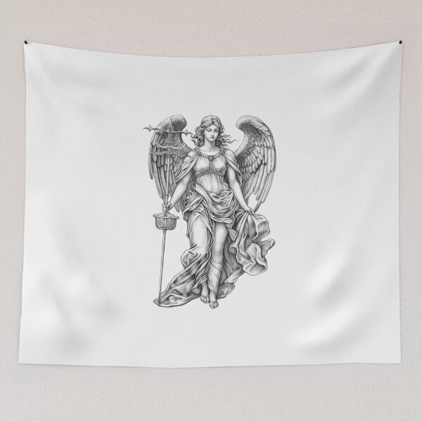 Item preview, Angel with a staff designed and sold by Tomioka-Art.