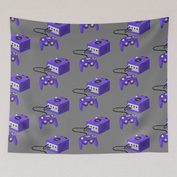 Item preview, Game Cube Video game console Pixel art designed and sold by liuxpixel.