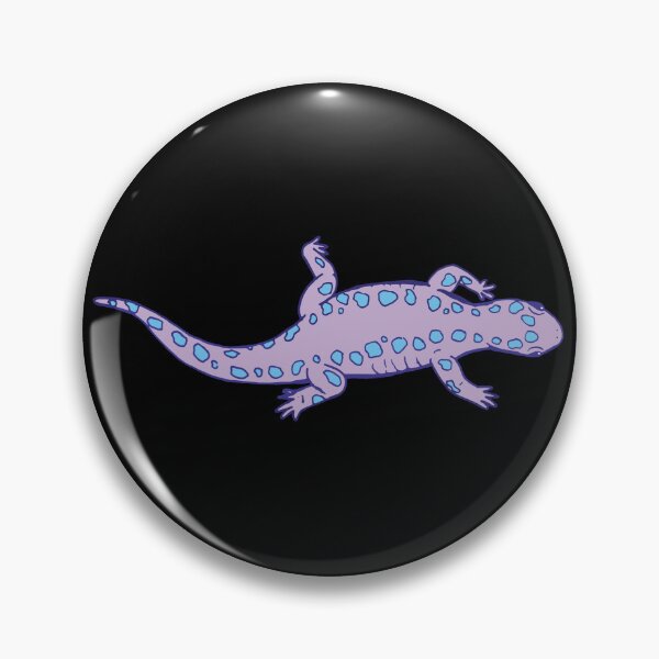 Item preview, Blue and Purple Spotted Salamander designed and sold by LilacLynx.