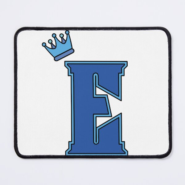 Item preview, Blue Letter E designed and sold by AFJ-Creative.