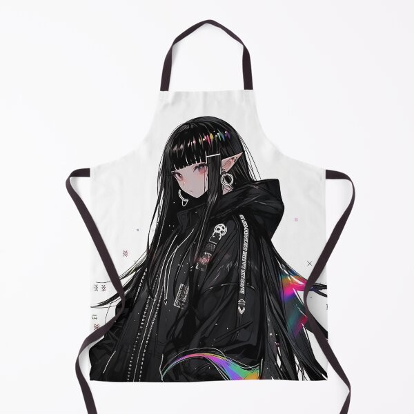 Artikelvorschau, Cooles Regenbogen-Goth-Elf-Anime-Mädchen entworfen und verkauft von bubblegoth.