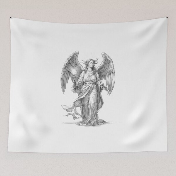 Item preview, Angel with a candle designed and sold by Tomioka-Art.