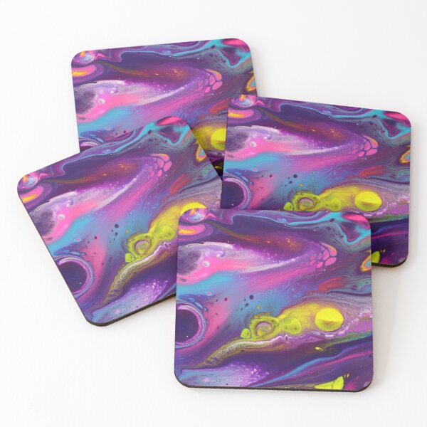 Item preview, JKalani Multicolored Cosmic Alien Landscape  designed and sold by jkalani.