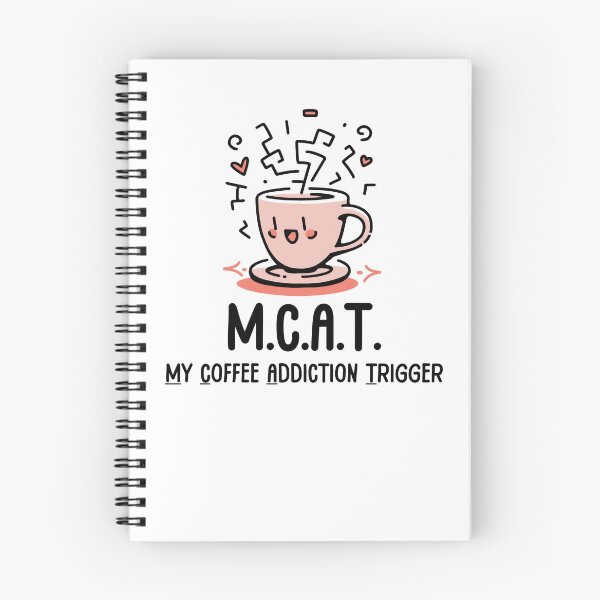 Item preview, My Coffee Addiction Trigger - Funny MCAT Gift for Pre-Meds designed and sold by Rdroberts84.