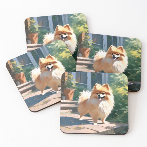 Item preview, Pomeranian Dog Outside designed and sold by WELCRAFT.