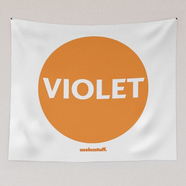 Item preview, 16235-06-ALL – Strange Colours – Violet designed and sold by Uselesstuff.