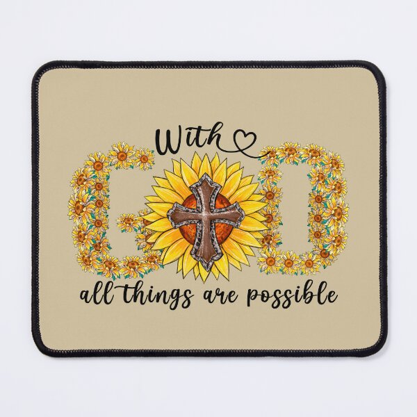 Item preview, With God All THing Are Possible designed and sold by JSMiracle.