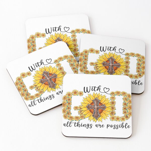 Item preview, With God All THing Are Possible designed and sold by JSMiracle.