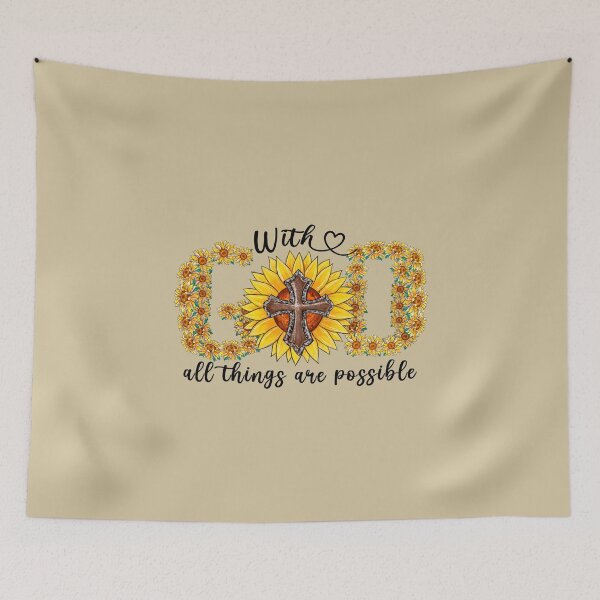 Item preview, With God All THing Are Possible designed and sold by JSMiracle.