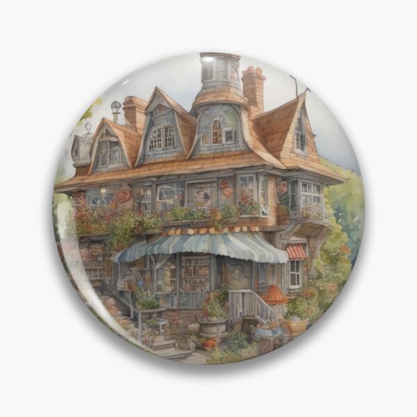 Item preview, Whimsical Wonderland Home Watercolour designed and sold by ArtbyAdrian.