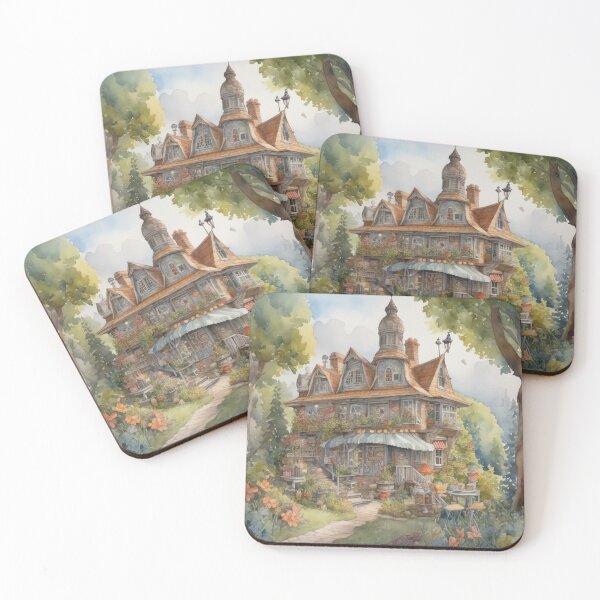 Item preview, Whimsical Wonderland Home Watercolour designed and sold by ArtbyAdrian.