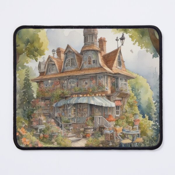 Item preview, Whimsical Wonderland Home Watercolour designed and sold by ArtbyAdrian.