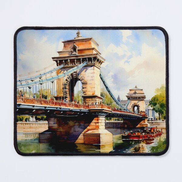 Item preview, A Watercolor Design of Budapest - Hungary designed and sold by Sketch-Shack.