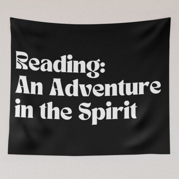 Item preview, Reading: An Adventure in the Spirit (white writing) designed and sold by Atooz-Studio.