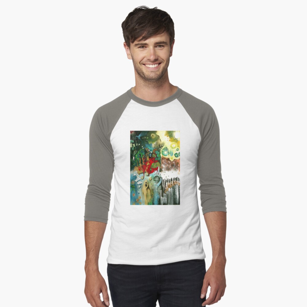 Item preview, Baseball ¾ Sleeve T-Shirt designed and sold by cheriedirksen.