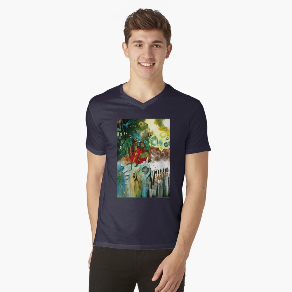 Item preview, V-Neck T-Shirt designed and sold by cheriedirksen.