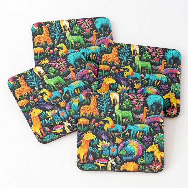 Item preview, colorful animals texture designed and sold by RodoArtDs.