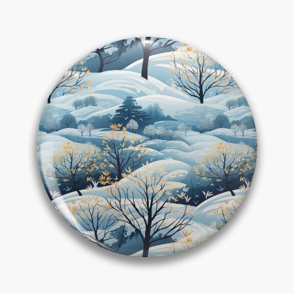 Item preview, Frosty Allure: Monet & Mondrian's Wintry Muse - N 23 designed and sold by Moisky Patterns.