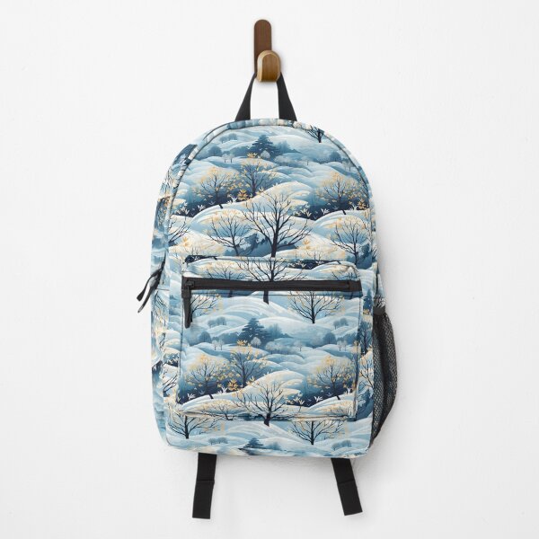 Item preview, Frosty Allure: Monet & Mondrian's Wintry Muse - N 23 designed and sold by Moisky Patterns.