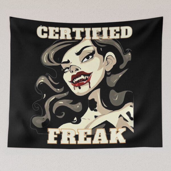 Item preview, Certified Freak Vampire designed and sold by FlowFlex.