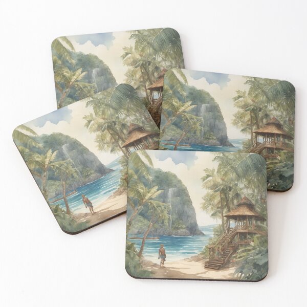 Item preview, Tropical Island Escape Adventure designed and sold by ArtbyAdrian.