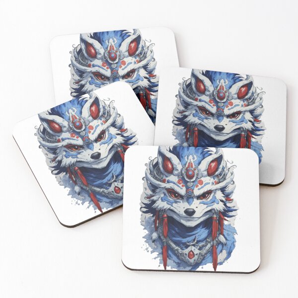 Item preview, Anime Enchantment: Princess Mononoke Mask and Sonic's Tattoo-Style Adventure designed and sold by irosh madushan.