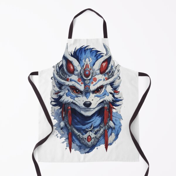 Item preview, Anime Enchantment: Princess Mononoke Mask and Sonic's Tattoo-Style Adventure designed and sold by irosh madushan.
