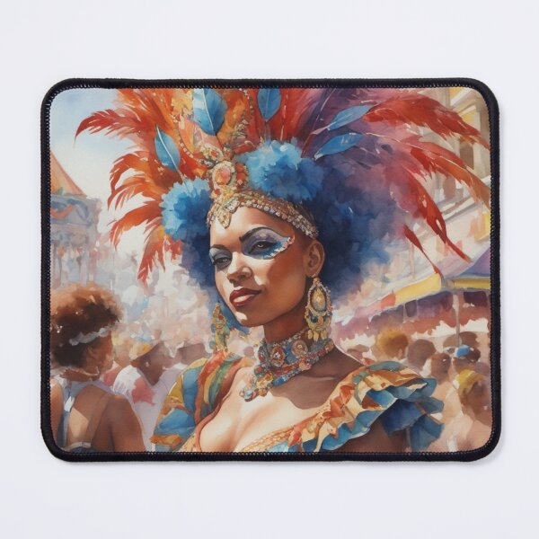 Item preview, Vibrant Carnival Celebration Watercolor designed and sold by ArtbyAdrian.