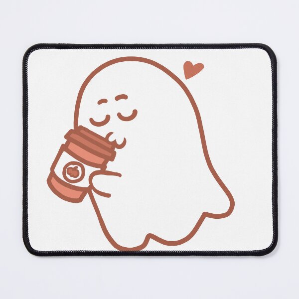Item preview, Cute PUMPKIN SPICE latte Halloween Ghost sticker designed and sold by StickrBoy.