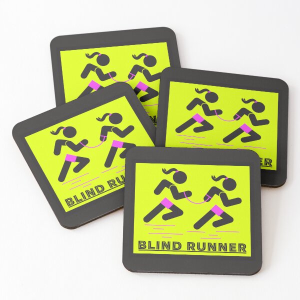 Item preview, Blind Girls Running with Tether designed and sold by IndeOandM.