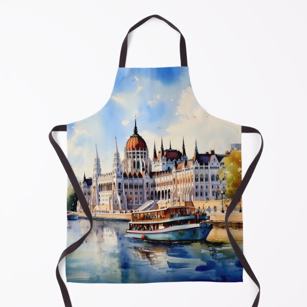 Item preview, A Watercolor Design of the Parliament Building in Budapest - Hungary designed and sold by Sketch-Shack.