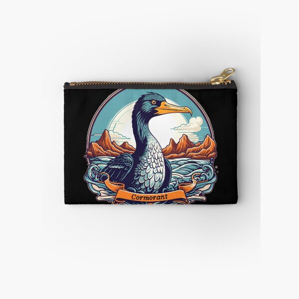 Item preview, Retro Elegance: Vintage Cormorant Artistry designed and sold by ElLocoMus.