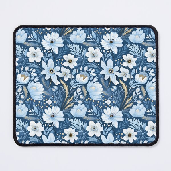 Item preview, Frosty Allure: Monet & Mondrian's Wintry Dreamscape - N 26 designed and sold by Moisky Patterns.