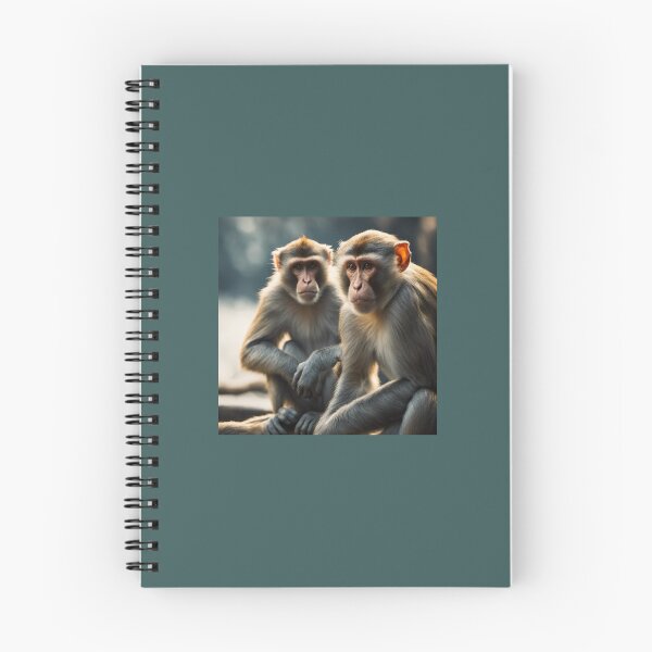Item preview, Two monkeys in nature designed and sold by AudreyTM.