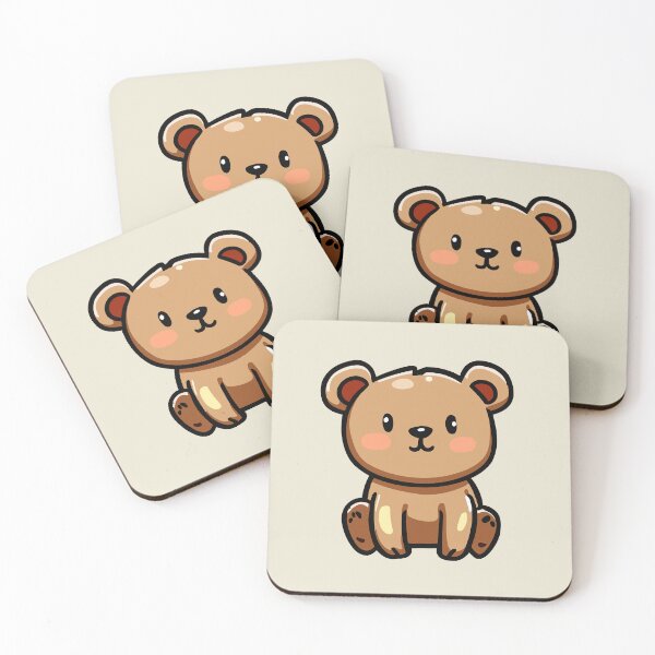 Item preview, cuddly bear sitting designed and sold by LookByLau.